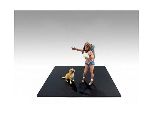 "Figure18 Series 1" Figure 705 Set of 2 pieces for 1/18 Scale Models by American Diorama LuxuryLifeWay Online Store