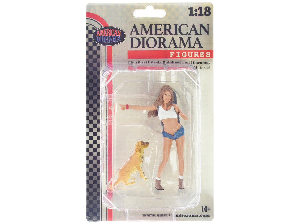 "Figure18 Series 1" Figure 705 Set of 2 pieces for 1/18 Scale Models by American Diorama LuxuryLifeWay Online Store