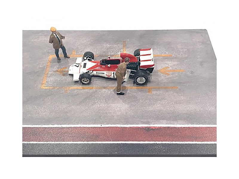 "Race Day" Two Diecast Figures Set 4 for 1/43 Scale Models by American Diorama LuxuryLifeWay Online Store