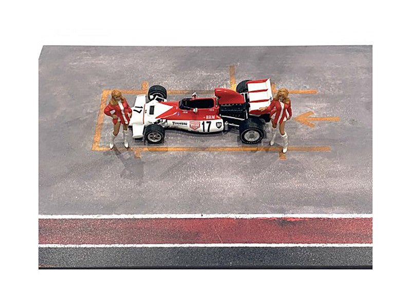 "Race Day" Two Diecast Figures Set 6 for 1/43 Scale Models by American Diorama LuxuryLifeWay Online Store