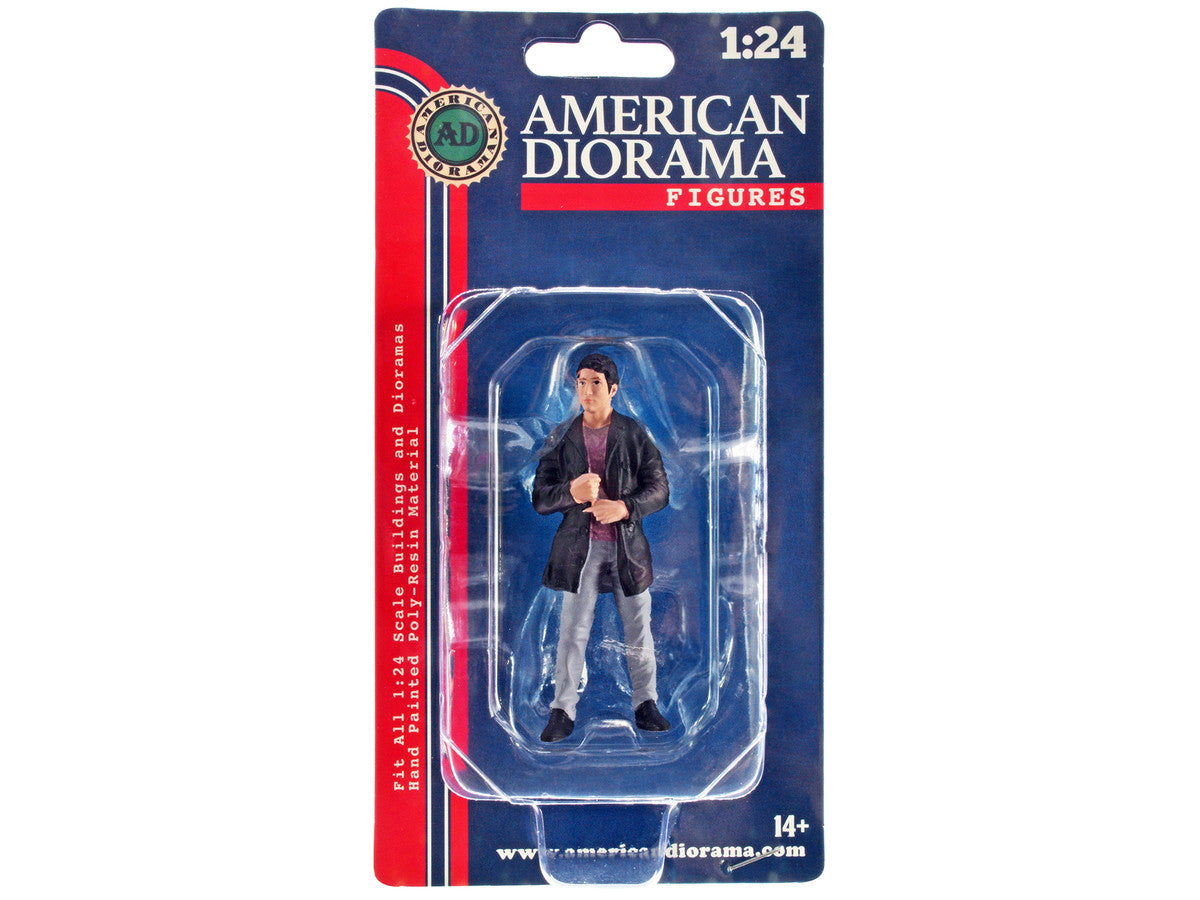 "Car Meet 3" Figurine 3 for 1/24 Scale Models by American Diorama LuxuryLifeWay Online Store