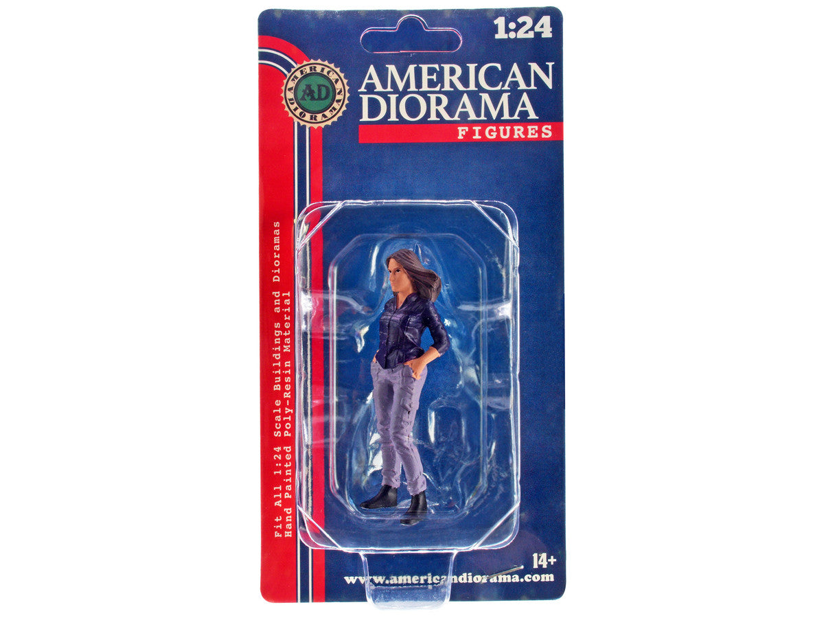 "Car Meet 3" Figurine 5 for 1/24 Scale Models by American Diorama LuxuryLifeWay Online Store