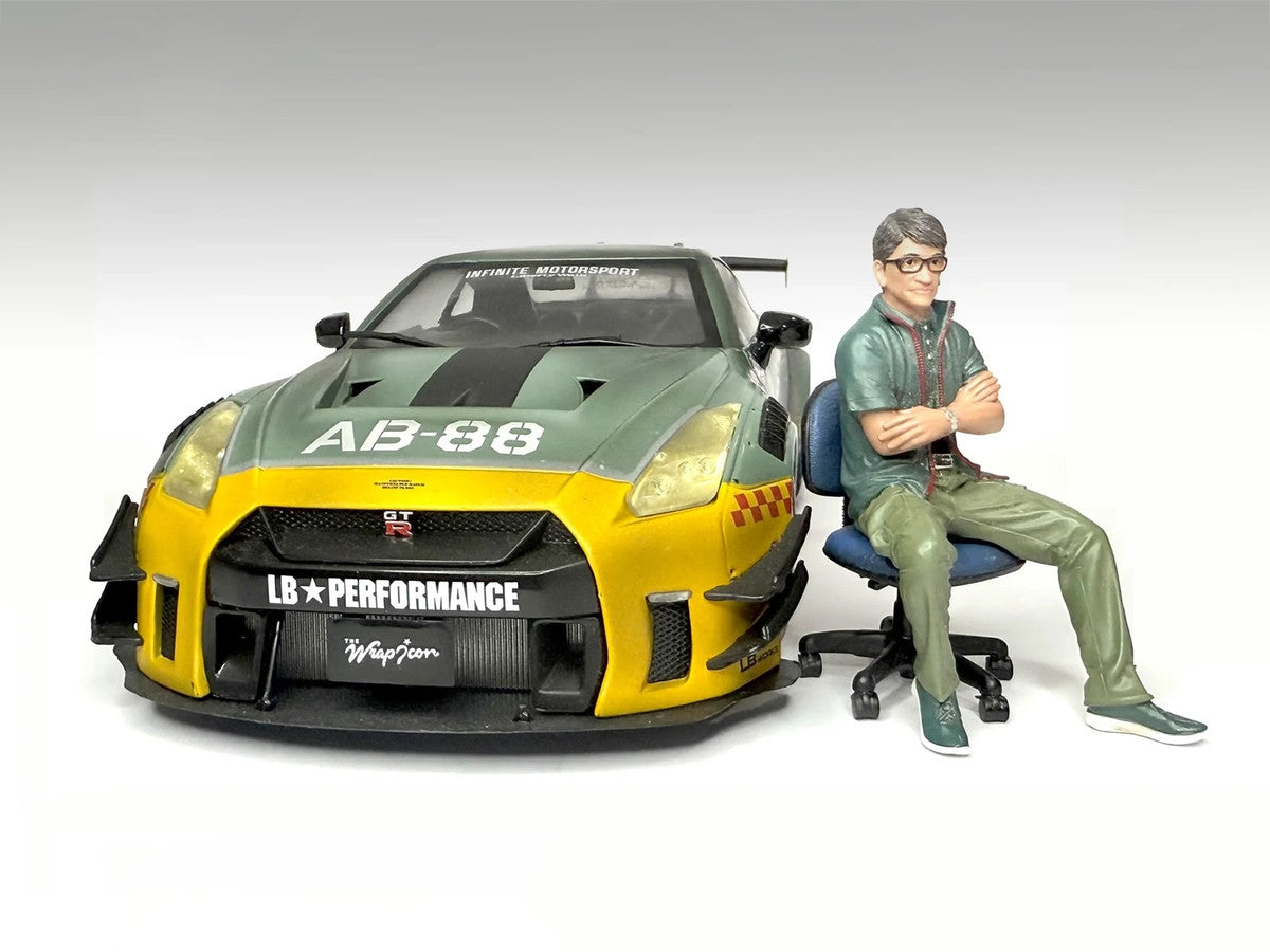 "Top Tuners" Figure #1 "Premium" Series for 1/18 Scale Models by American Diorama LuxuryLifeWay Online Store