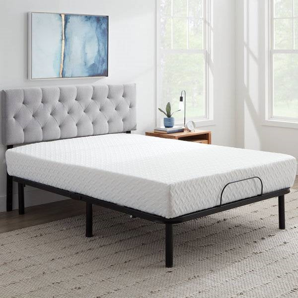 Queen Size Electric Head Foot Adjustable Bed Base with Remote LuxuryLifeWay Online Store