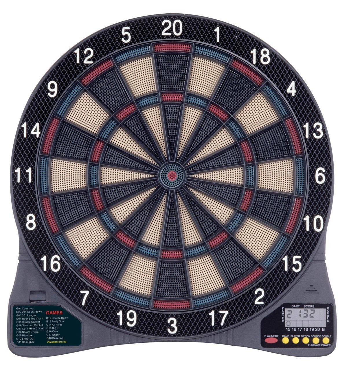 Electronic Dartboard Dart Game with 6 Soft-Tip Darts LuxuryLifeWay Online Store
