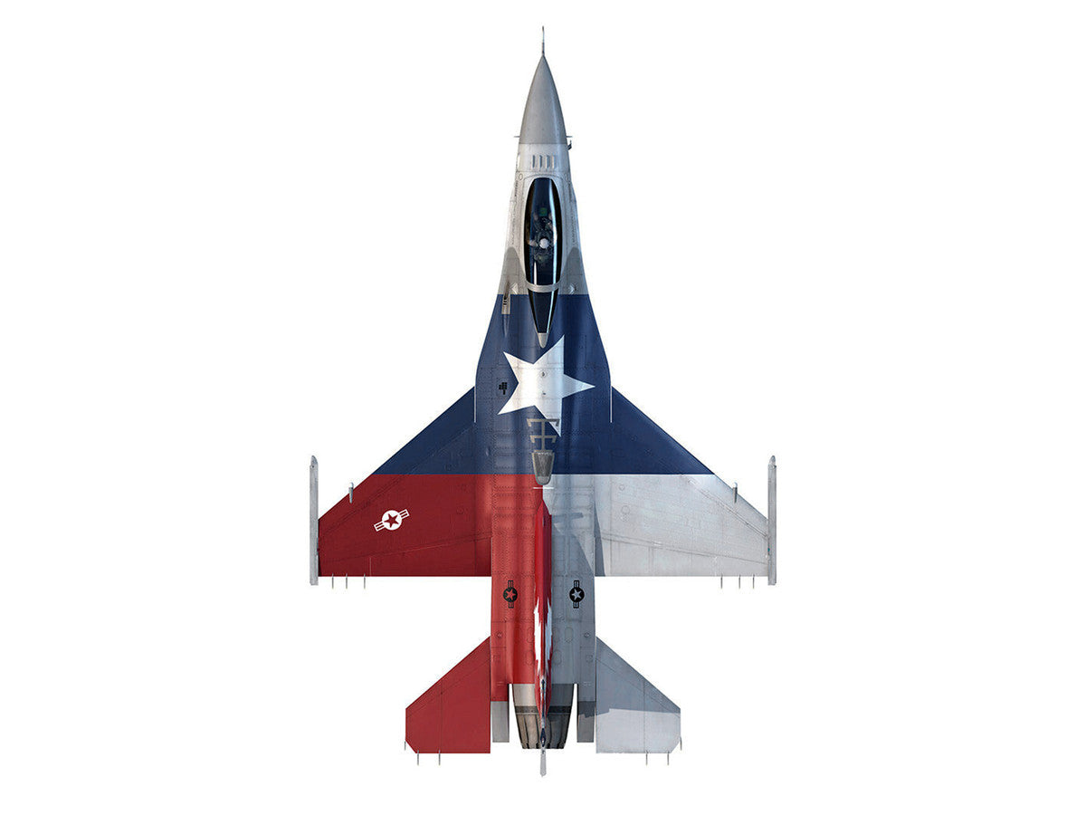 Lockheed F-16C Fighting Falcon Fighter Aircraft "301st FW 457th FS Spads 75th Anniversary" (2019) United States Air Force "Collector Series" 1/100 Diecast Model by Air Force 1 LuxuryLifeWay Online Store
