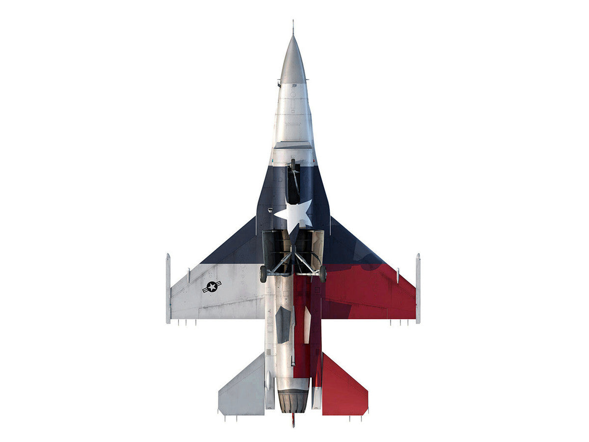Lockheed F-16C Fighting Falcon Fighter Aircraft "301st FW 457th FS Spads 75th Anniversary" (2019) United States Air Force "Collector Series" 1/100 Diecast Model by Air Force 1 LuxuryLifeWay Online Store