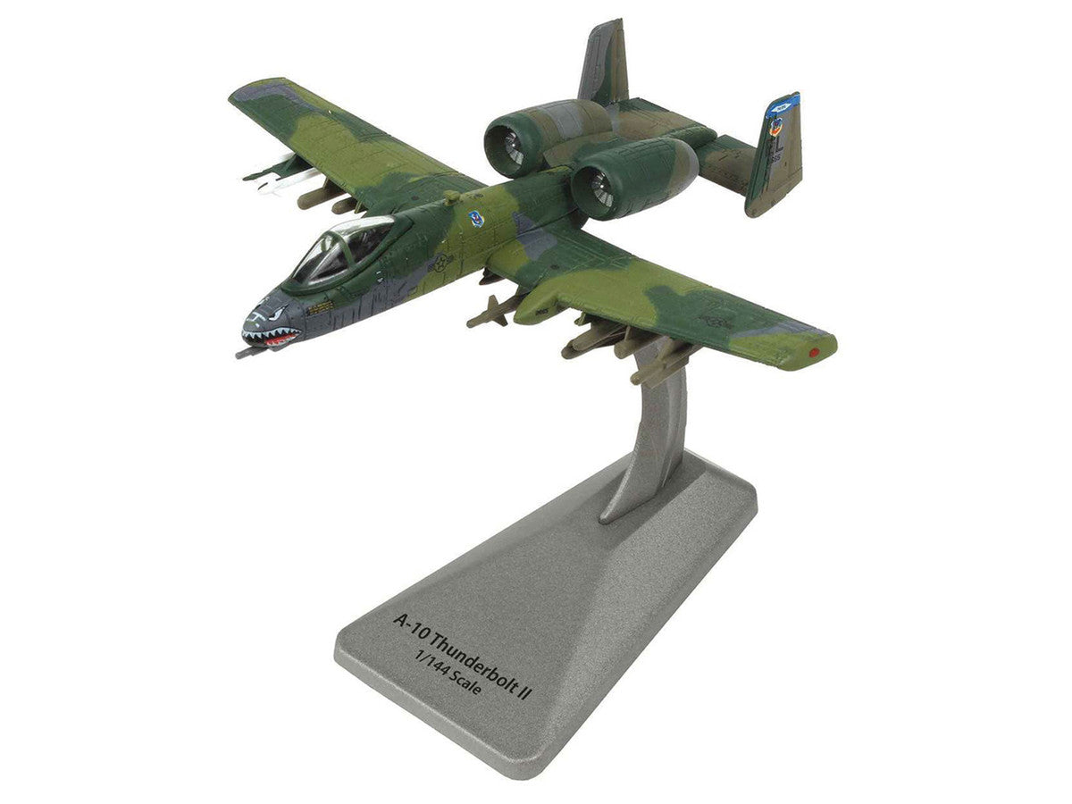 Fairchild Republic A-10 Thunderbolt II Aircraft "23rd TFW 74th TFS Flying Tigers" United States Air Force "Collector Series" 1/144 Diecast Model by Air Force 1 LuxuryLifeWay Online Store