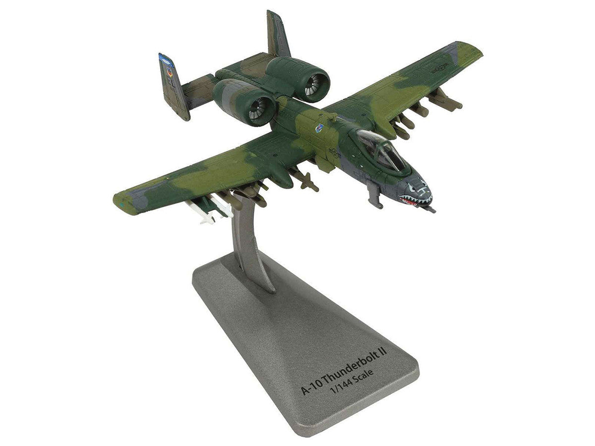 Fairchild Republic A-10 Thunderbolt II Aircraft "23rd TFW 74th TFS Flying Tigers" United States Air Force "Collector Series" 1/144 Diecast Model by Air Force 1 LuxuryLifeWay Online Store