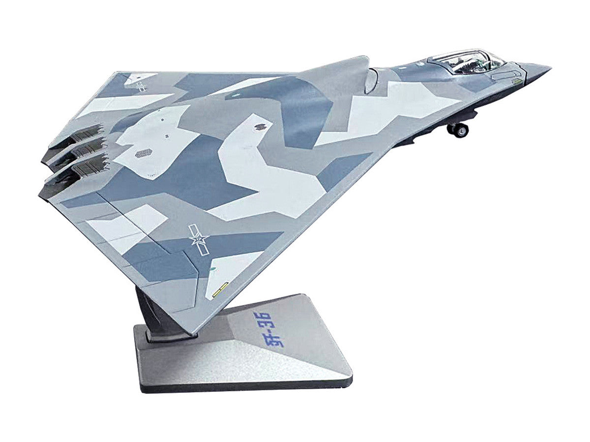 CAC J-36 Stealth Aircraft "People's Liberation Army Air Force" 1/144 Diecast Model by Air Force 1 LuxuryLifeWay Online Store