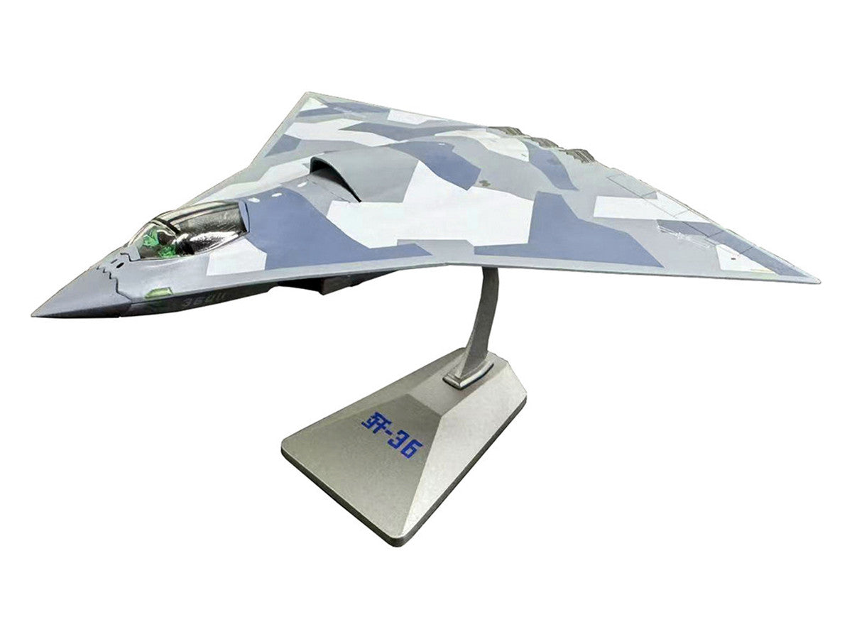 CAC J-36 Stealth Aircraft "People's Liberation Army Air Force" 1/144 Diecast Model by Air Force 1 LuxuryLifeWay Online Store