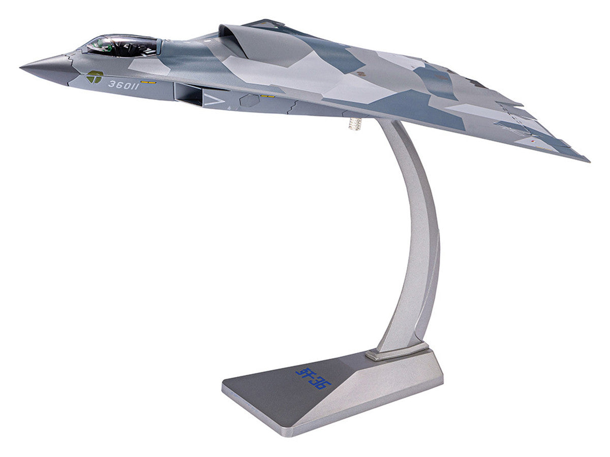 CAC J-36 Stealth Aircraft "People's Liberation Army Air Force" 1/72 Diecast Model by Air Force 1 LuxuryLifeWay Online Store
