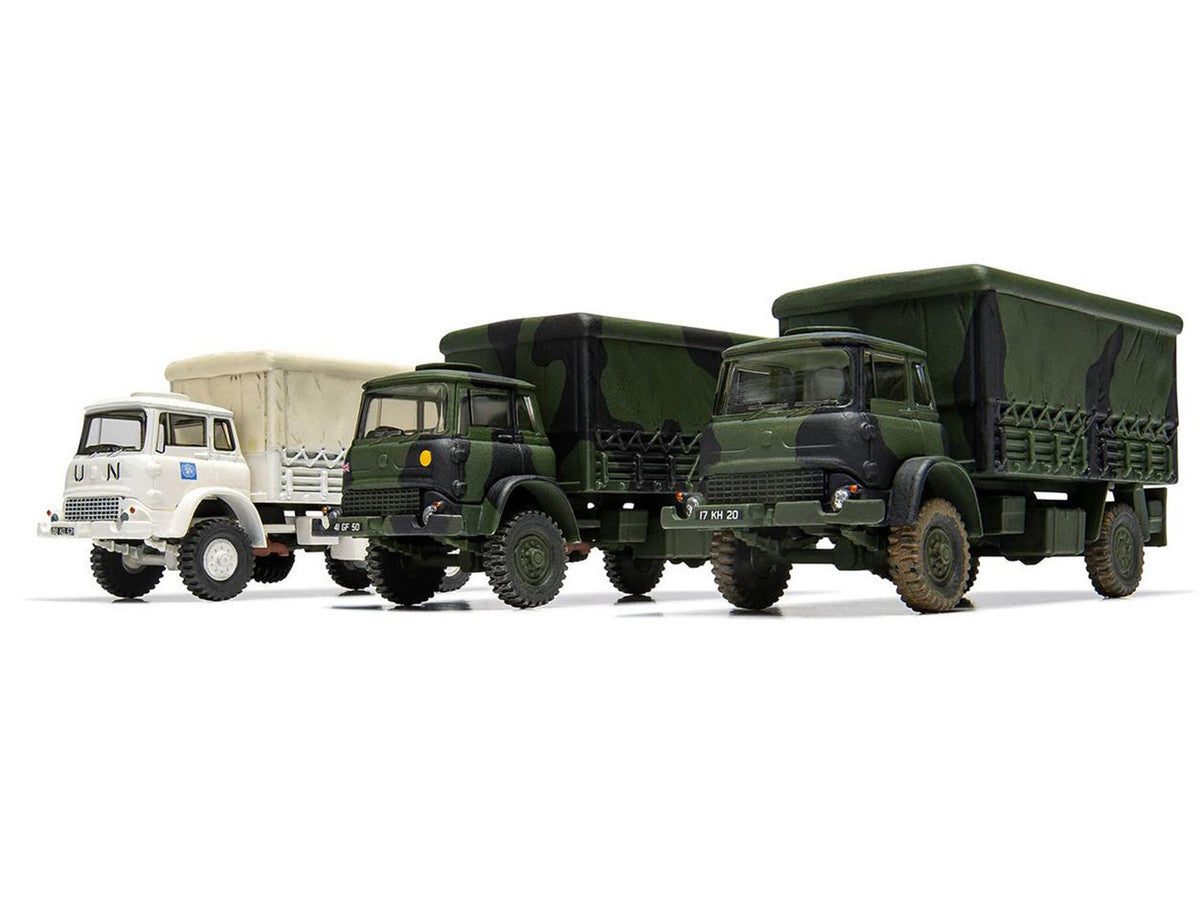 Level 1 Model Kit British Army 4-ton 4x4 GS Truck with 3 Scheme Options 1/76 Scale Plastic Model Kit by Airfix LuxuryLifeWay Online Store