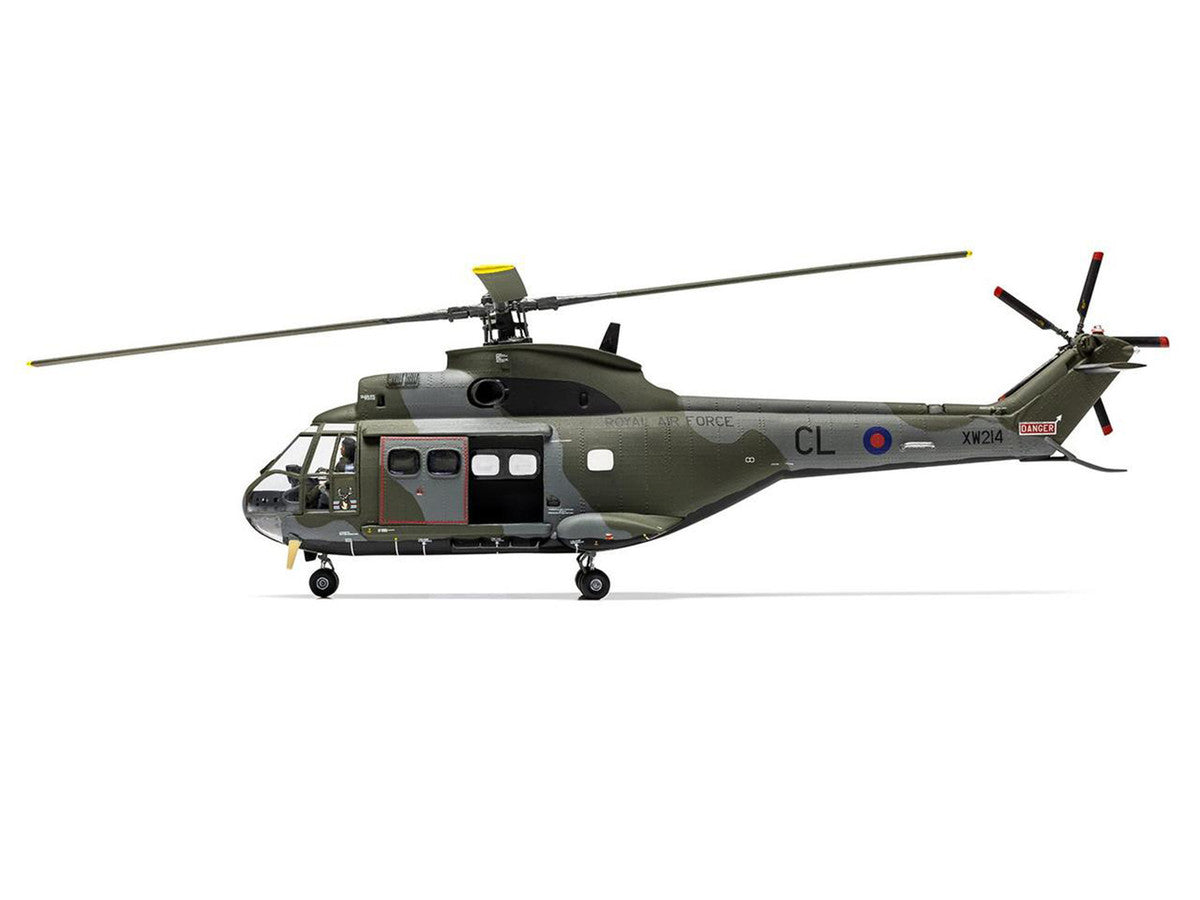 Level 2 Model Kit Westland Puma HC.1 Helicopter with 2 Scheme Options 1/72 Plastic Model Kit by Airfix LuxuryLifeWay Online Store
