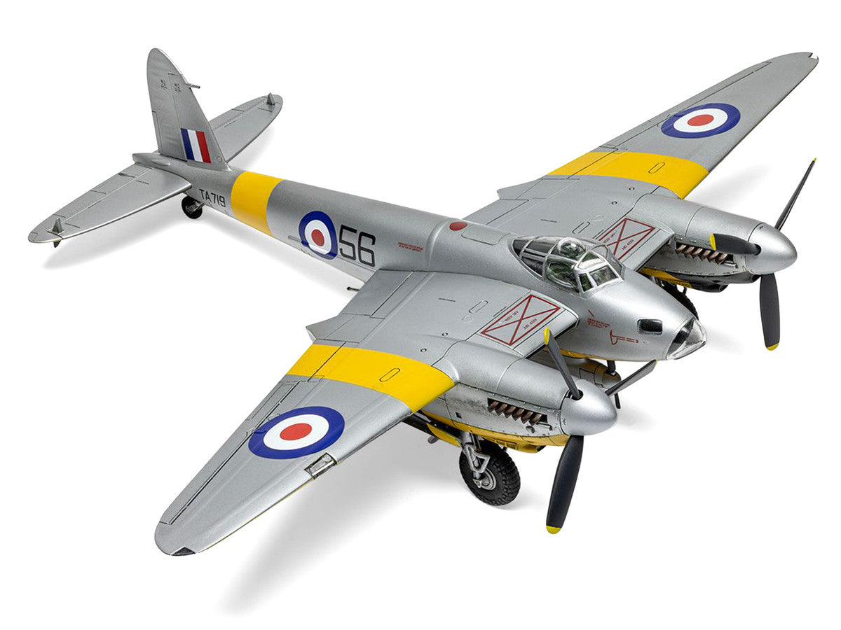 Level 2 Model Kit De Havilland Mosquito B.XVI/B.35/TT.35 Aircraft with 3 Scheme Options 1/72 Plastic Model Kit by Airfix LuxuryLifeWay Online Store