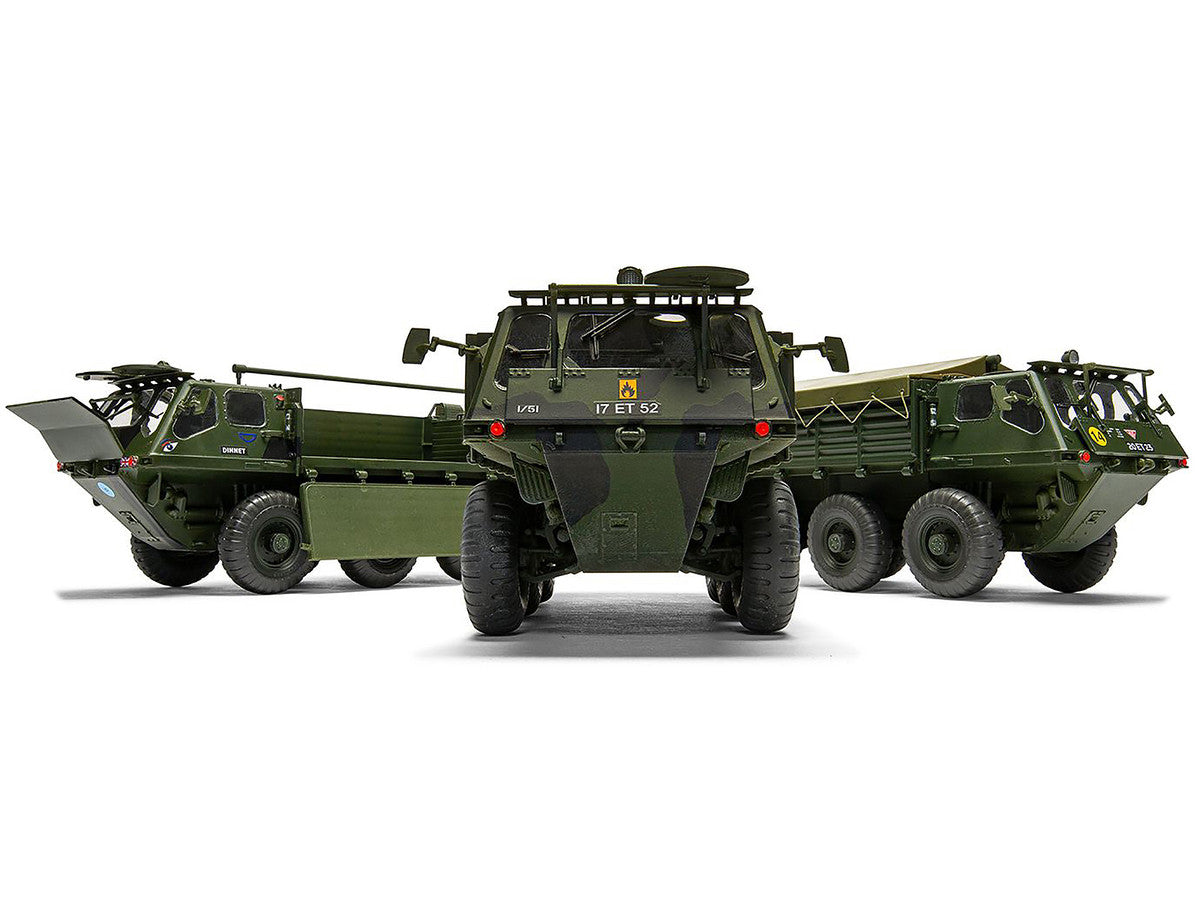 Level 3 Model Kit Alvis FV622 Stalwart Mk.2 Military Truck with 3 Scheme Options 1/35 Scale Plastic Model Kit by Airfix LuxuryLifeWay Online Store