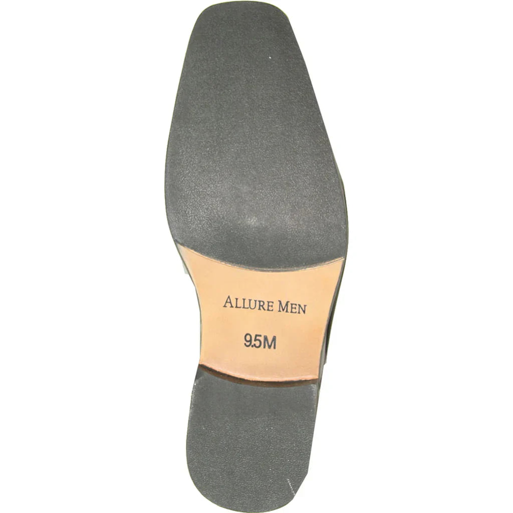 ALLURE MEN Dress Shoe AL01 Oxford Formal Tuxedo for Prom & Wedding - 2 LuxuryLifeWay Online Store