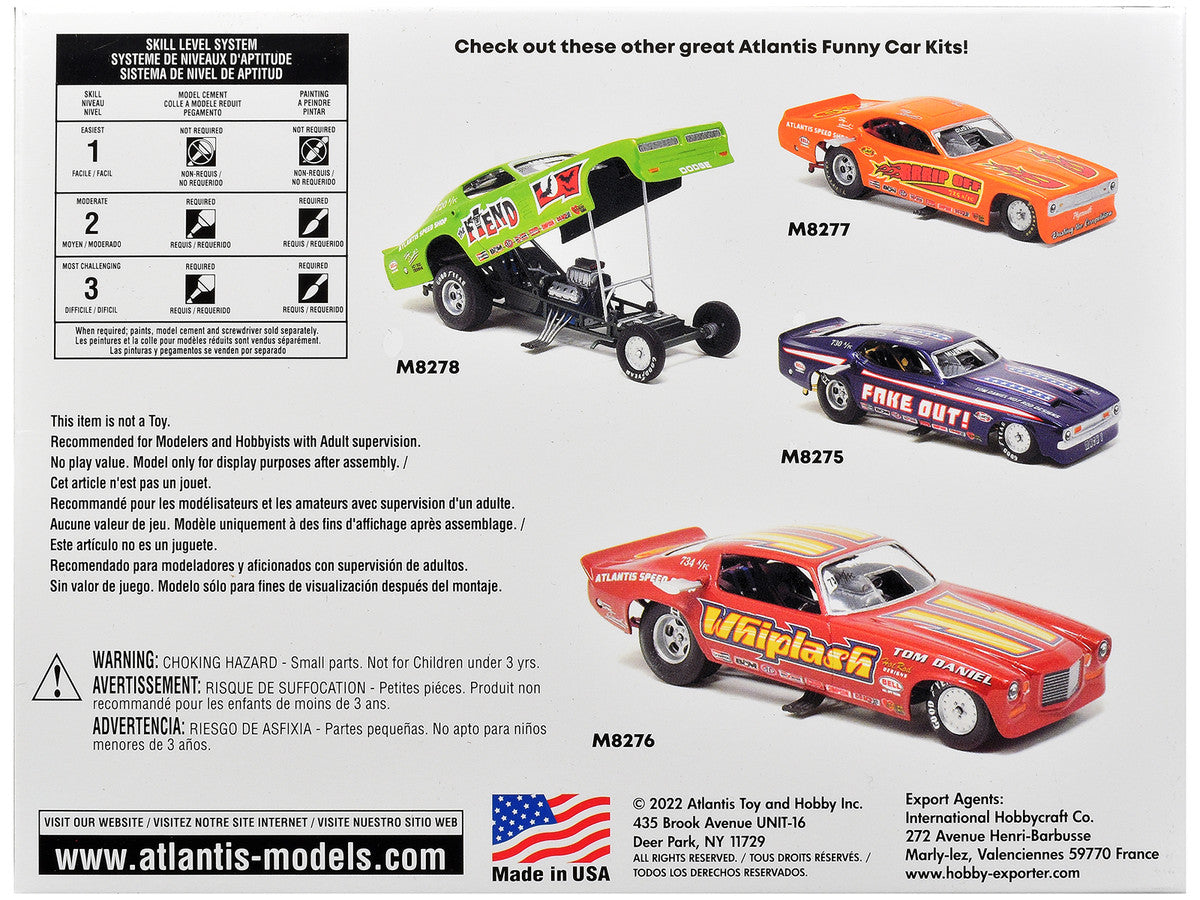 Model Kit 1974 Funny Car "Jungle Jim" (Snap-to-Build) 1/32 Scale Model by Atlantis LuxuryLifeWay Online Store