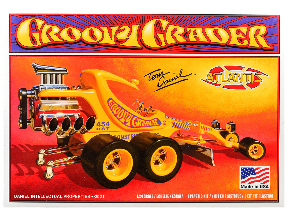 Skill 2 Model Kit Tom Daniel's Groovy Grader Dragster 1/24 Scale Model by Atlantis LuxuryLifeWay Online Store