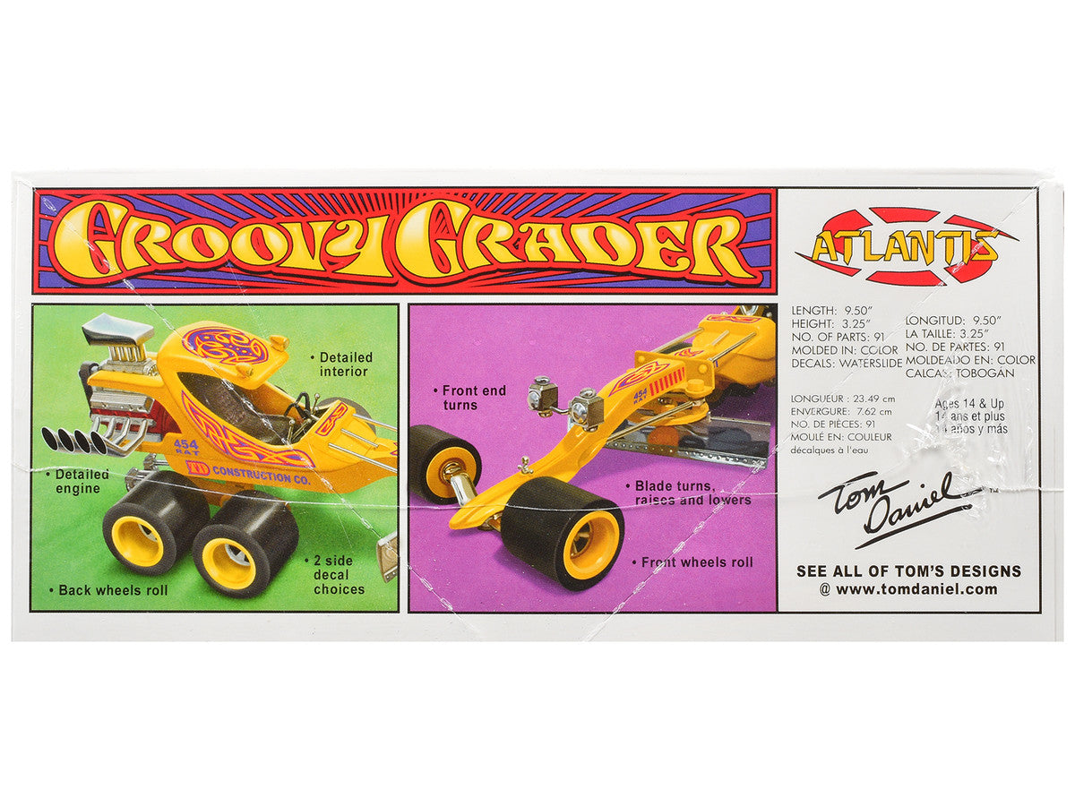 Skill 2 Model Kit Tom Daniel's Groovy Grader Dragster 1/24 Scale Model by Atlantis LuxuryLifeWay Online Store