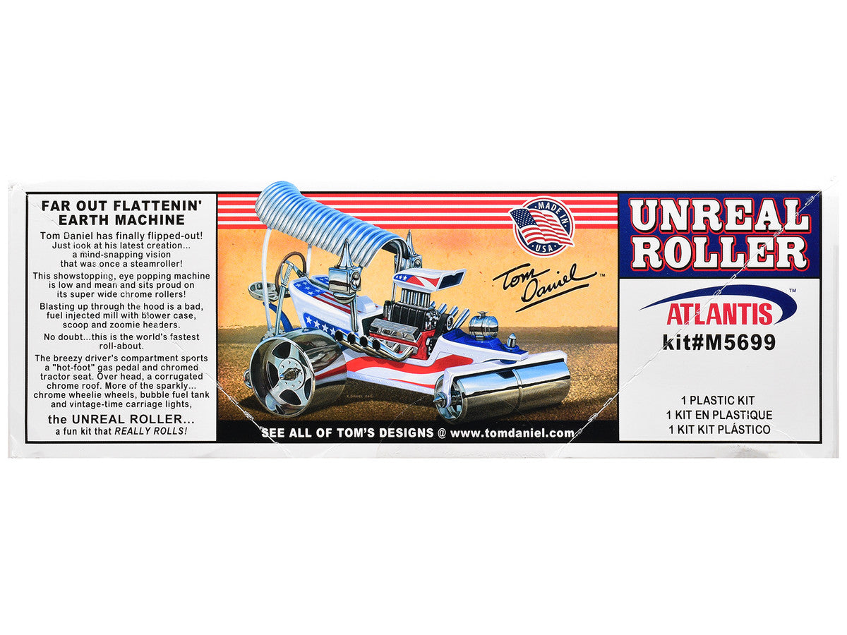 Skill 2 Model Kit Tom Daniel's Unreal Roller "America 250th Anniversary" Edition 1/24 Scale Model by Atlantis LuxuryLifeWay Online Store