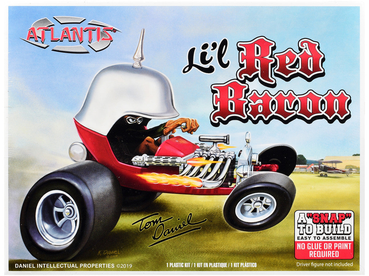 Model Kit Tom Daniel's Lil' Red Baron Show Rod (Snap-to-Build) 1/32 Scale Model by Atlantis LuxuryLifeWay Online Store