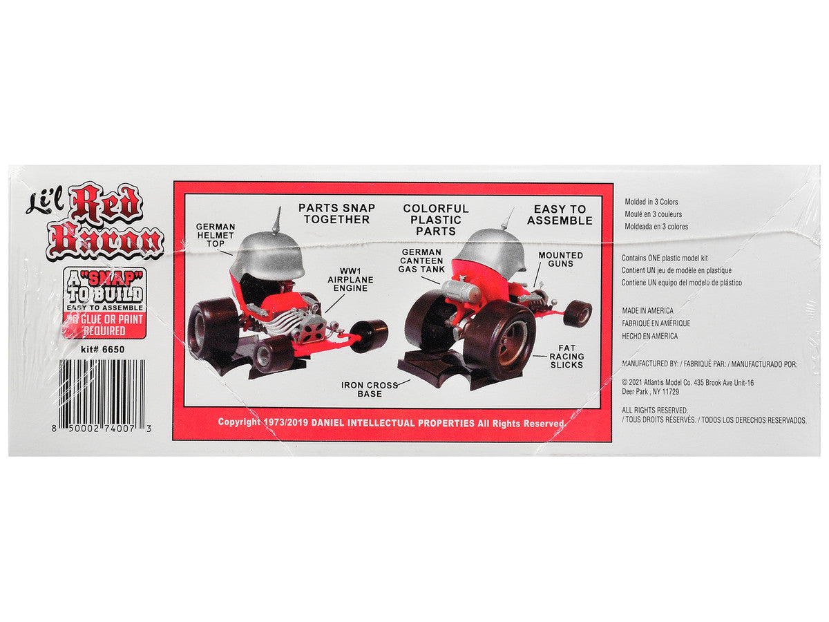 Model Kit Tom Daniel's Lil' Red Baron Show Rod (Snap-to-Build) 1/32 Scale Model by Atlantis LuxuryLifeWay Online Store