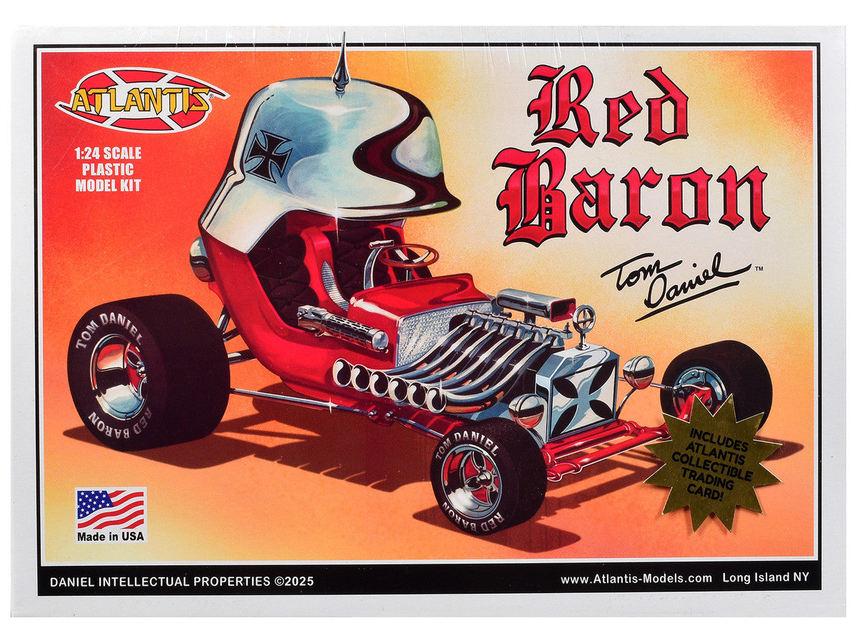Skill 2 Model Kit Tom Daniel's Red Baron Show Rod 1/24 Scale Model by Atlantis LuxuryLifeWay Online Store