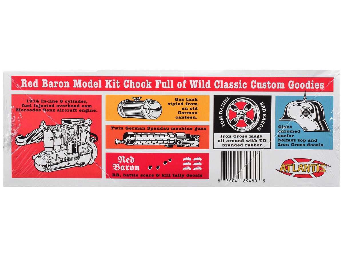 Skill 2 Model Kit Tom Daniel's Red Baron Show Rod 1/24 Scale Model by Atlantis LuxuryLifeWay Online Store