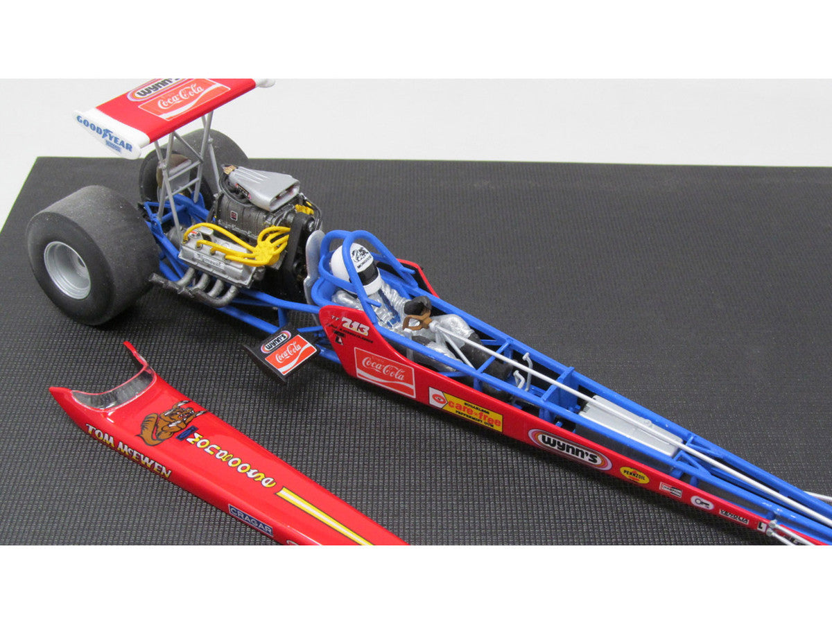Skill 2 Model Kit Tom McEwen's "Mongoose" Rear Engine Dragster 1/24 Scale Model by Atlantis LuxuryLifeWay Online Store