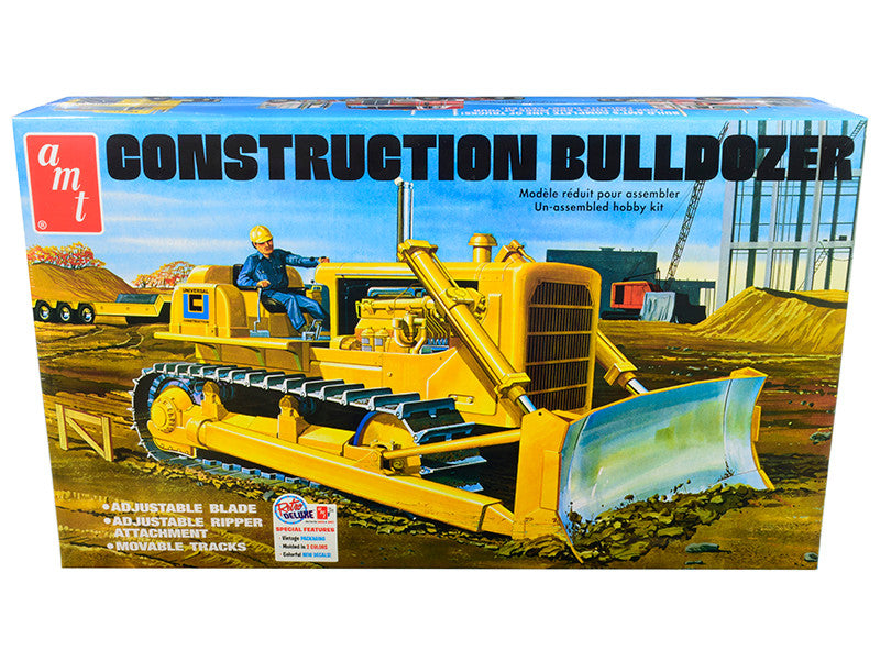 Skill 3 Model Kit Construction Bulldozer 1/25 Scale Model by AMT LuxuryLifeWay Online Store