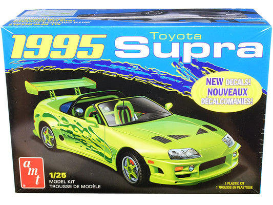 Skill 2 Model Kit 1995 Toyota Supra Convertible 1/25 Scale Model by AMT LuxuryLifeWay Online Store