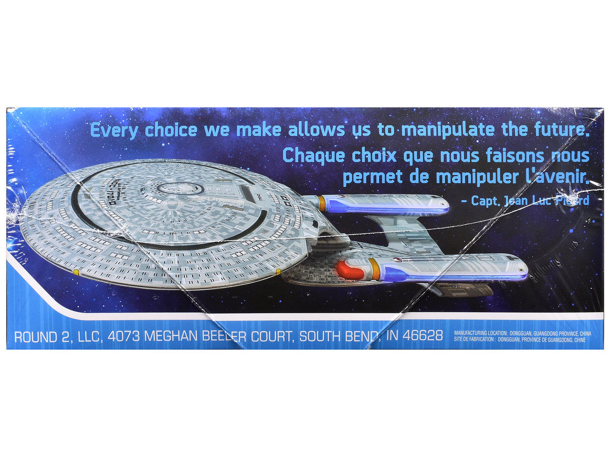 Skill 2 Model Kit U.S.S. Enterprise NCC-1701-D Space Ship "Star Trek: The Next Generation" (1987) TV Series 1/2500 Scale Model by AMT LuxuryLifeWay Online Store