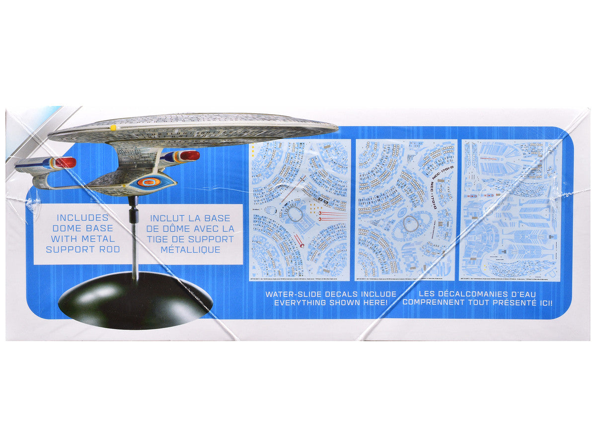 Skill 2 Model Kit U.S.S. Enterprise NCC-1701-D Space Ship "Star Trek: The Next Generation" (1987) TV Series 1/2500 Scale Model by AMT LuxuryLifeWay Online Store