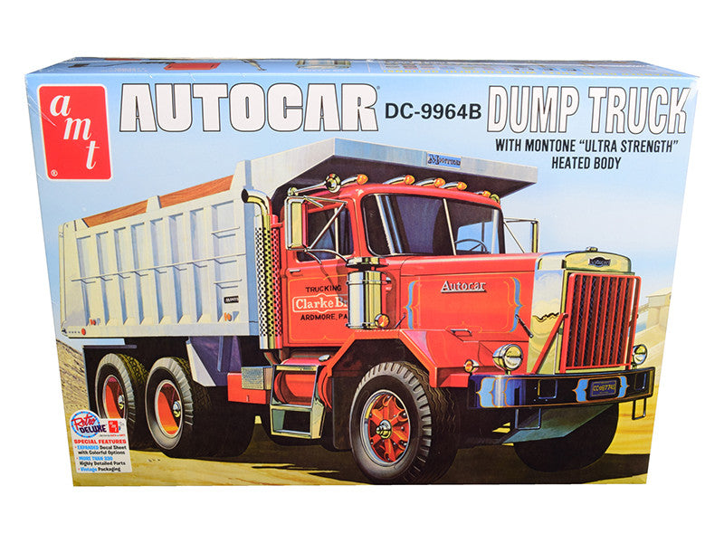 Skill 3 Model Kit Autocar DC-9964B Dump Truck 1/25 Scale Model by AMT LuxuryLifeWay Online Store