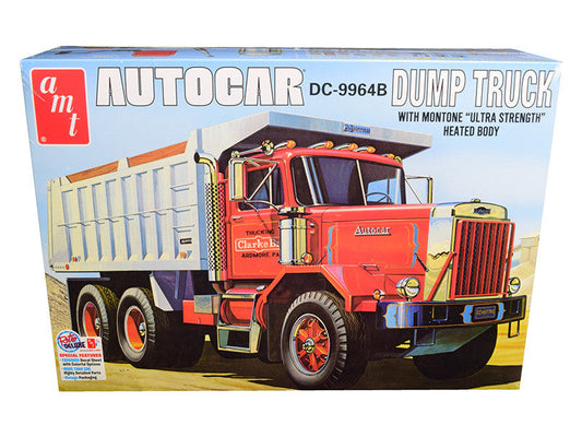 Skill 3 Model Kit Autocar DC-9964B Dump Truck 1/25 Scale Model by AMT LuxuryLifeWay Online Store