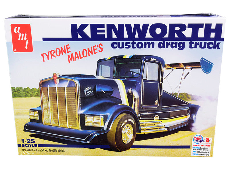 Skill 3 Model Kit Tyrone Malone's Kenworth Custom Drag Truck 1/25 Scale Model by AMT LuxuryLifeWay Online Store