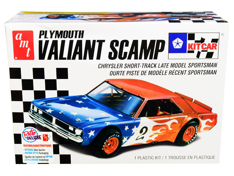 Skill 2 Model Kit Plymouth Valiant Scamp Kit Car 1/25 Scale Model by AMT LuxuryLifeWay Online Store