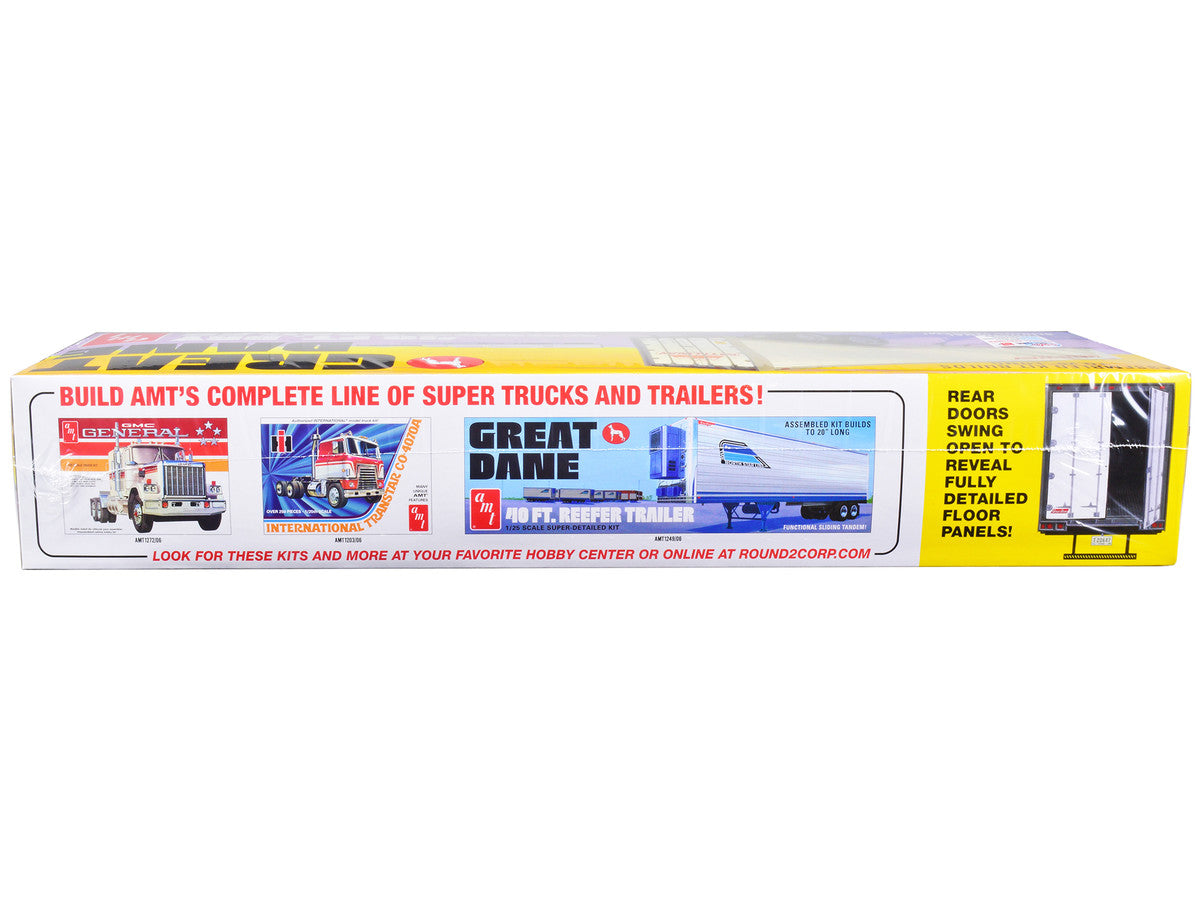 Skill 3 Model Kit Great Dane 40 Ft. Dry Goods Trailer 1/25 Scale Model by AMT LuxuryLifeWay Online Store