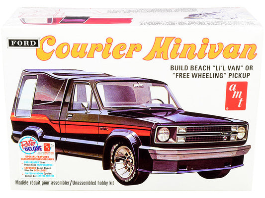 Skill 2 Model Kit 1978 Ford Courier Minivan 2-in-1 Kit 1/25 Scale Model by AMT LuxuryLifeWay Online Store