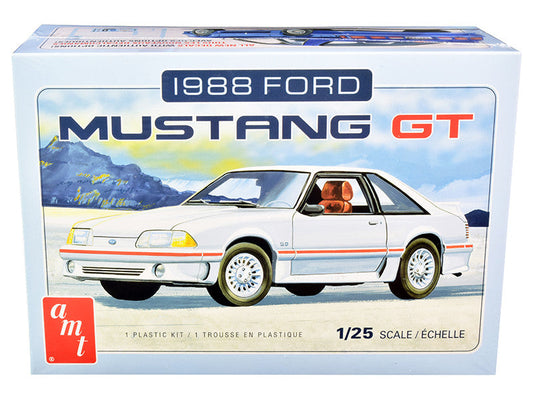 Skill 2 Model Kit 1988 Ford Mustang GT 1/25 Scale Model by AMT LuxuryLifeWay Online Store