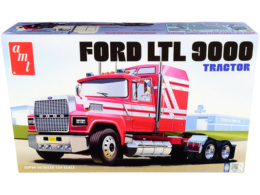 Skill 3 Model Kit Ford LTL 9000 Semi Tractor 1/24 Scale Model by AMT LuxuryLifeWay Online Store
