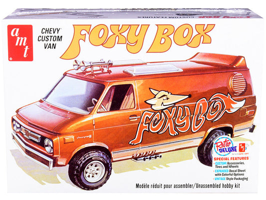 Skill 2 Model Kit Chevrolet Custom Van "Foxy Box" 1/25 Scale Model by AMT LuxuryLifeWay Online Store
