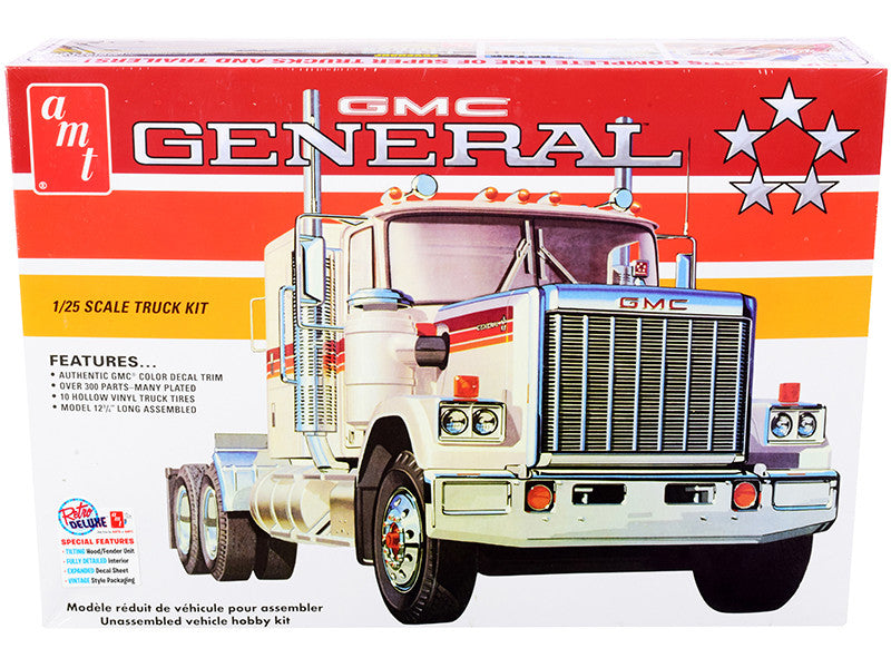 Skill 3 Model Kit GMC General Truck Tractor 1/25 Scale Model by AMT LuxuryLifeWay Online Store