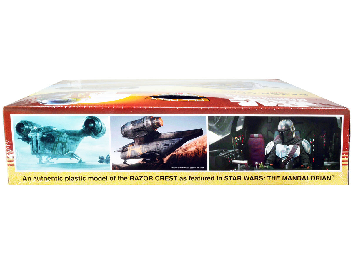 Skill 2 Model Kit Razor Crest Spaceship "Star Wars: The Mandalorian" 1/72 Scale Model by AMT LuxuryLifeWay Online Store