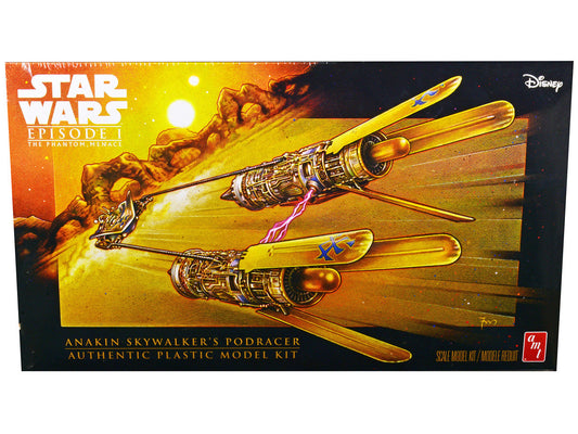 Skill 2 Model Kit Anakin Skywalker's Podracer "Star Wars Episode I: The Phantom Menace" 1/32 Scale Model by AMT LuxuryLifeWay Online Store