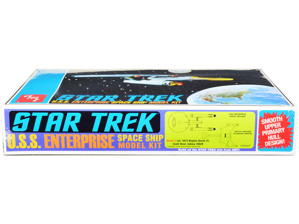 Skill 2 Model Kit U.S.S. Enterprise NCC-1701 Space Ship "Star Trek" 1/650 Scale Model by AMT LuxuryLifeWay Online Store