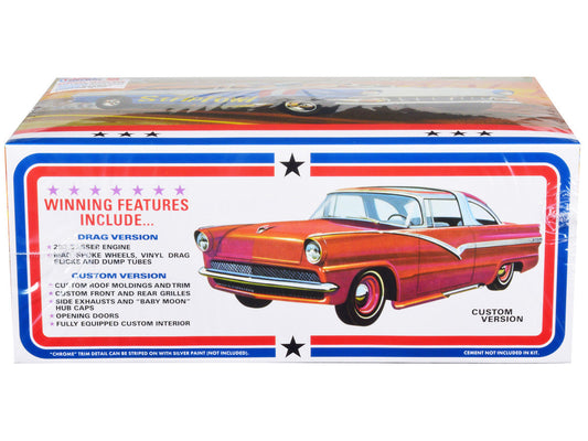 Skill 2 Model Kit 1956 Ford Victoria Hardtop 3 in 1 Kit 1/25 Scale Model by AMT LuxuryLifeWay Online Store