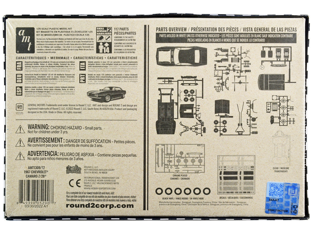 Skill 3 Model Kit Peterbilt 359 California Hauler with Sleeper Cab 1/25 Scale Model by AMT LuxuryLifeWay Online Store