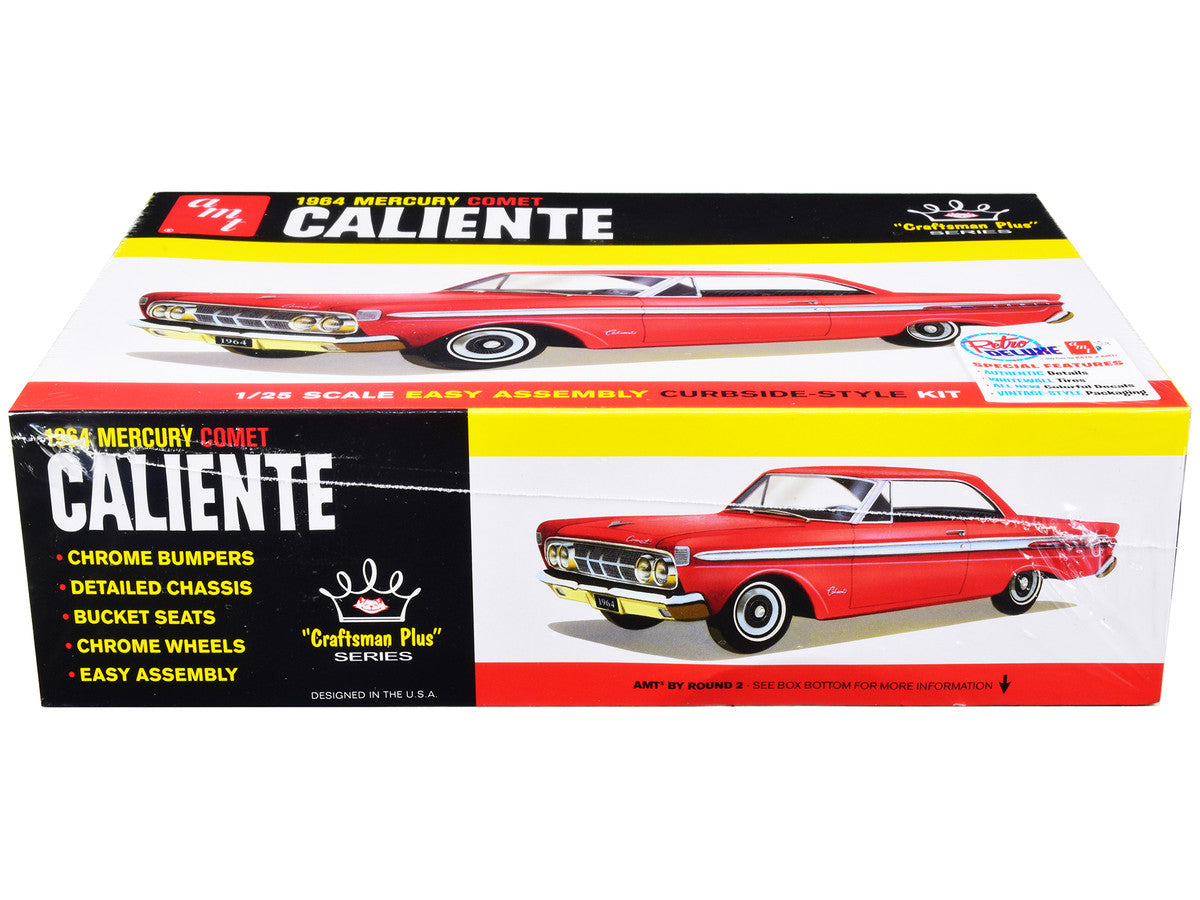 Skill 2 Model Kit 1964 Mercury Comet Caliente "Craftsman Plus" Series 1/25 Scale Model by AMT LuxuryLifeWay Online Store
